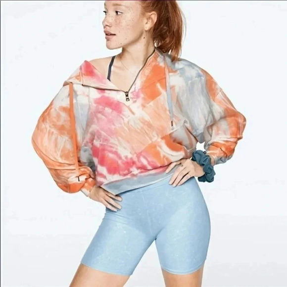 Victoria's Secret Pink Slouchy Half Zip - Picture 1 of 8